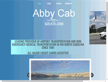 Tablet Screenshot of abbycab.com